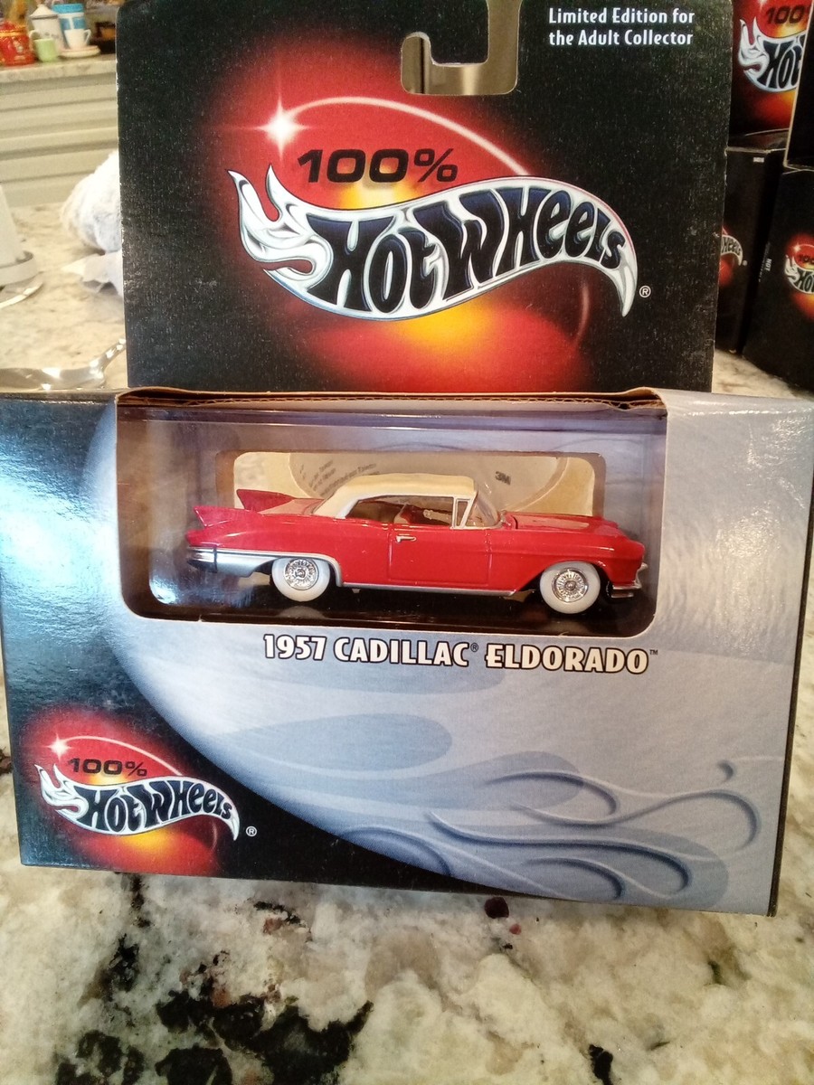 HOT WHEELS VHTF 2002 100% COLLECTIBLES SERIES 1957 CADILLAC