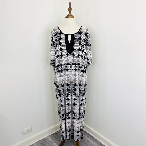 Womens Maxi Dress Stretch Short Sleeve 