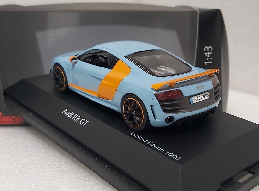 Schuco Audi R8 ダイキャストミニカー 限定版 1:43 Schuco 1:43 Audi R8 Spyder