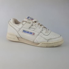 Girl's REEBOK 'Workout Plus' Sz 6 US  38 EU Runners White  3 Extra 10 Off