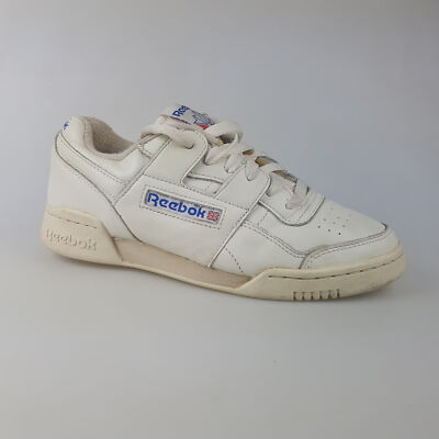 Girl's REEBOK 'Workout Plus' Sz 6 US | 38 EU Runners White | 3+ Extra 10% Off