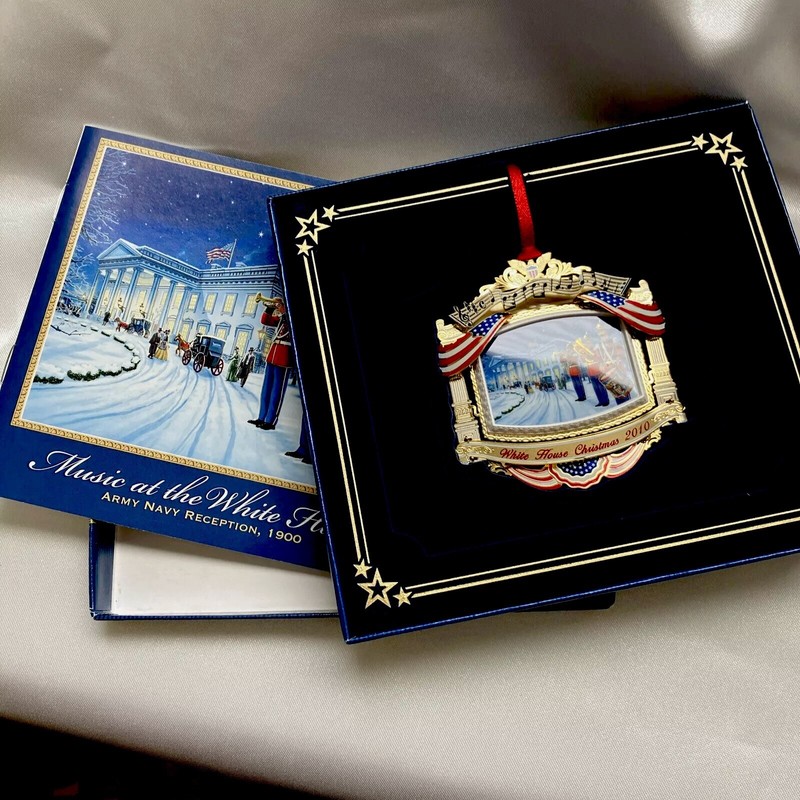White House Historical Association 2010 Christmas Ornament New