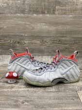 grey and red foamposites
