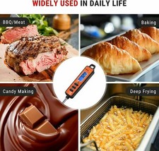 Digital Meat Thermometer For Kitchen & BBQ - by therm pro ideal bbq MEAT food t