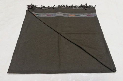 AFGHAN PATOO HANDMADE SAWATI WOOL SOLID PASHTUN SHAWL SCARF WRAP MENS WOMENS - Picture 14 of 16