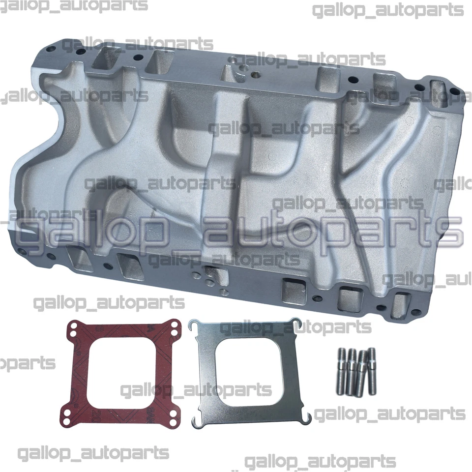 HOLDEN 253 - 308 CARBURETTOR MANIFOLD 4 BARREL DUAL PLANE BLACK ( 2194 ) - image 4 of 4