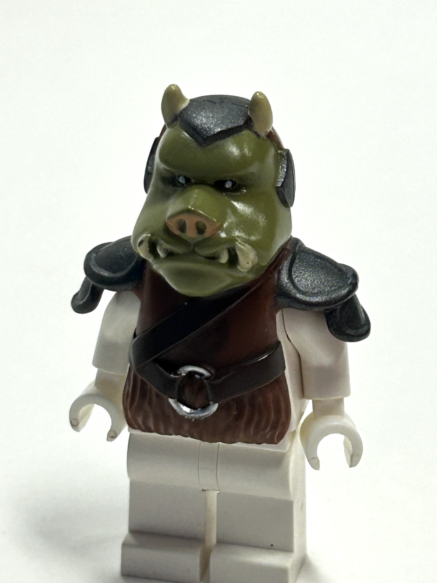 Lego Star Wars Gamorrean Guard Head Jabba's Palace | eBay