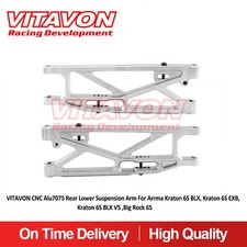 Vitavon CNC Rear Lower Suspension Arm For Arrma Kraton 6S BLX/EXB/BIG Rock 6S