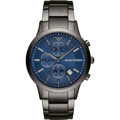 Emporio Armani Renato Blau Herrenuhr - AR11215
