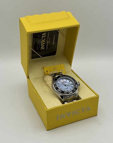 Invicta Pro Diver Watch Model 23067 Quartz Mother of Pearl Dial 48mm Steel - Picture 12 of 16