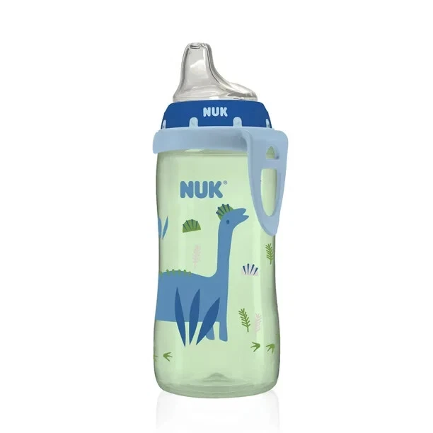 NUK Active Cup, 10 oz Soft Spout Sippy Cup, 12+ Months, 1 Pack