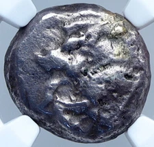 DYNASTS of LYCIA Rare Archaic 500BC Stater Boar Silver Greek Coin NGC i58605