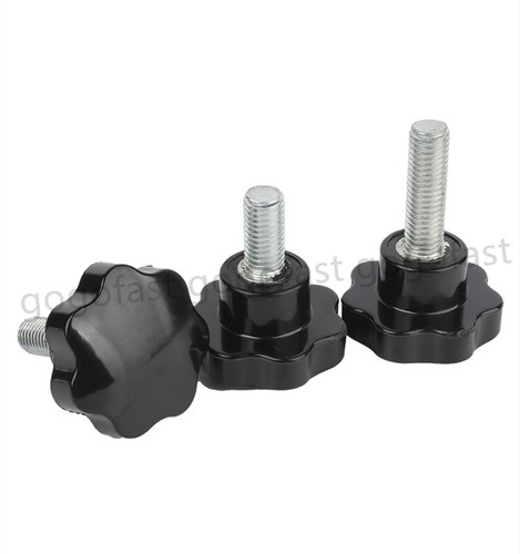 Plastic Seven Point Star Hand Knob Tightening Screws M4 M5 M6 M8 M10 M12 - Picture 8 of 12