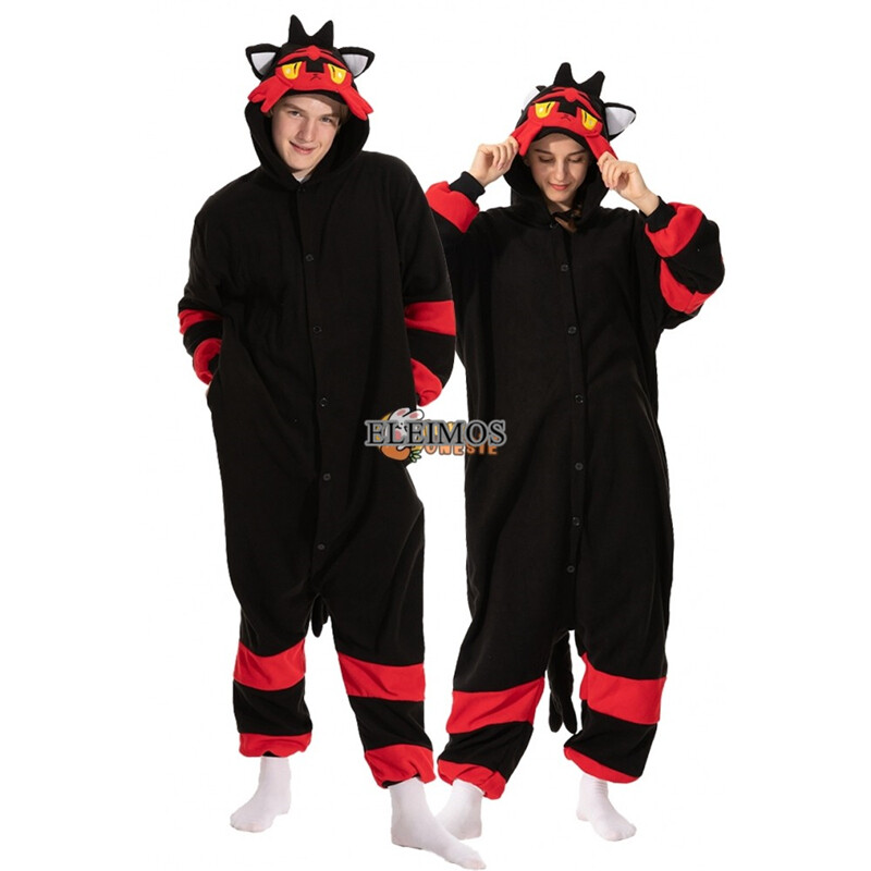 Adult Women Men Kigurumi Pajamas Cartoon Animal Cosplay Onesis Halloween Costume