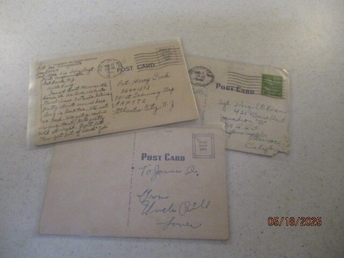 Vintage 1940'S KROPP/Morale Builders MILITARY postcards - Picture 2 of 3