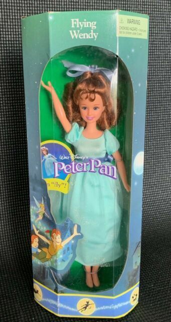 Disney S Peter Pan Flying Wendy Doll 1997 Mattel 177c For Sale Online Ebay