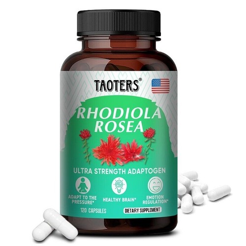 Rhodiola Rosea 1000 mg - 120 cápsulas rosa - nootrópico - vegano | ginkgo - Imagen 11 de 11