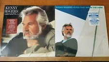 Kenny Rogers: Lot Of Two 12 in LP Records w / Shrink Wrap  Hype Stickers
