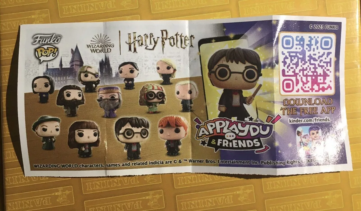 HARRY POTTER FUNKO POP KINDER JOY CHOOSE YOUR CHARACTER