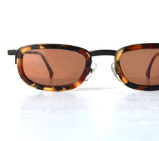 Alain Mikli 3240 Vintage Eyeglass Frames Rectangular Oval Tortoise FRAME ONLY