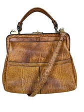 Goldpfeil vintage leather handbag