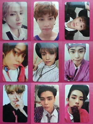 NCT 127 CHERRY BOMB Official PHOTOCARD 3rd Album Full Set