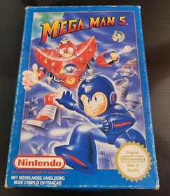 Bo&icirc;te Vide Nintendo NES - Mega Man 5 - Bon &Eacute;tat