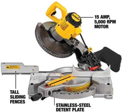 DEWALT CANADA 15 Amp Corded 10-inch Compound Miter Saw 120V | eBay