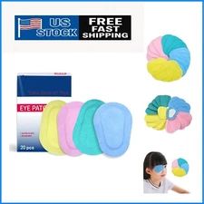 Gentle Adhesive Eye Patches - 60PC Eye Pads for Comfortable Vision Therapy