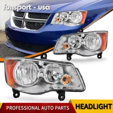 For Dodge Grand Caravan 2011-2018 Town&Country 2008-2016 Pair RH&LH Headlights