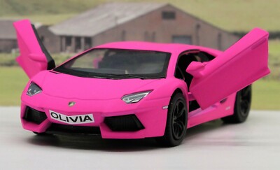pink lamborghini toy car