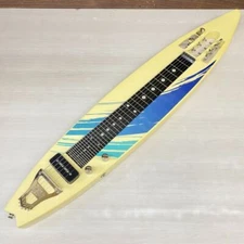 Mahalo MLG1 Surfboard-Shaped 6 String Electric Lap Steel Guitar with Gig Bag