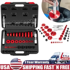43 Piece Bearing Race and Seal Driver Set Installer with Metric SAE Adapters
