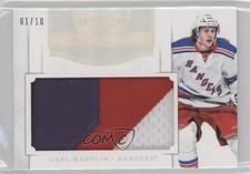 2011-12 Panini Dominion Mammoth Jerseys Patch 1/10 Carl Hagelin #30 Patch 0i5j