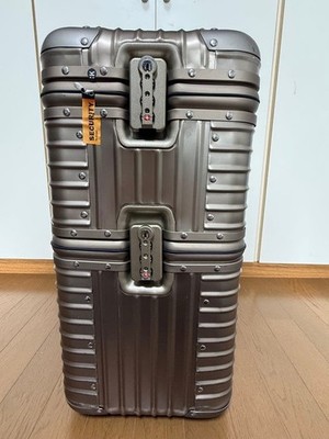 Rimowa TOPAS Titanium 100L Camera, Wine case custom Used | eBay