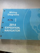 2014 Ford Expedition Lincoln Navigator Wiring Diagrams Manual Electrical OEM