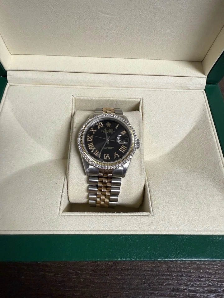 Rolex DateJust Original Serie 189656 2.00ct Diamantes Genuinos Claridad SI Foto 3 de 4