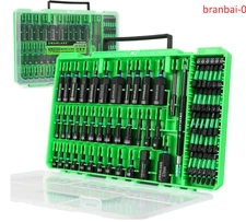 74-Piece Magnetic Nut Driver Set for Impact Drill Metric & SAE, Impact Socket