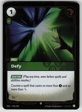 Riftbound Defy Foil Common Origins 045/298 NM