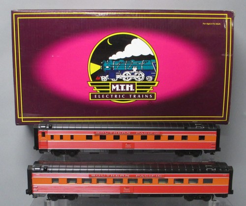 MTH 20-6629 O SP 70' Juego de vagones de pasajeros optimizados para dormir/comedor (juego de 2) Nuevo en caja | Zustand: New