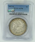1897-O PCGS AU58 Morgan Silver Dollar