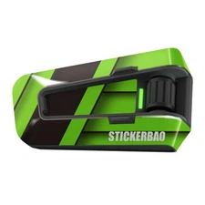 For Cardo Packtalk Edge Device Protection Decal Sticker 1 Piece SS001 Green Tape
