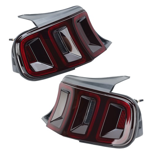 Pair For 2010-2014 Ford Mustang Left&Right Side Full LED Tail Lights Brake Lamps - Picture 8 of 19