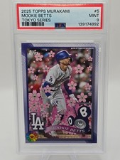 2025 Topps MLB World Tour Tokyo Series Murakami  🔥Mookie Betts PSA 9 🔥 Dodgers