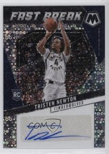 2024-25 Panini Mosaic Auto Fast Break Tristen Newton #AFB-NEW Auto 11nu