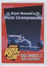 1992-95 Nintendo Super Power Club Nigel Mansell's World Championship #101 05v0