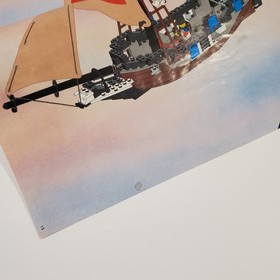 LEGO 6271 Imperial Flagship 100% Complete with Instructions vintage Pirates