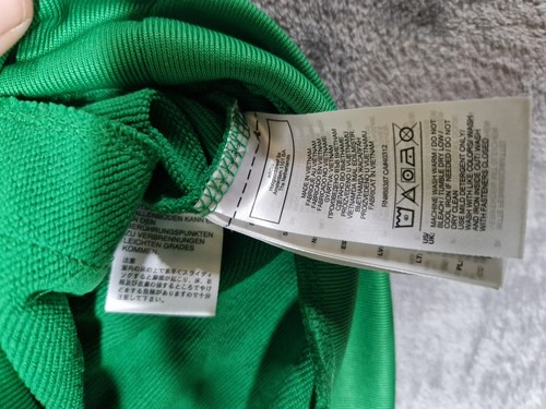 Glasgow Celtic Authentic Adidas 2XL Full Zip Track Jacket 2020/21 Green - Picture 9 of 15