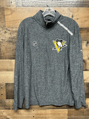 Fanatics NHL Authentic Pro Pittsburgh Penguins 1/4 Zip Jacket Size Small