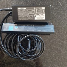 Caricabatterie ORIGINALE CON BATTERIA Toshiba Satellite A660 - 19V 6.32A